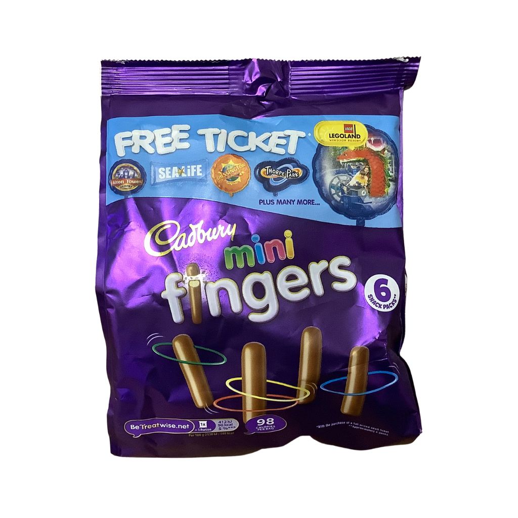 Cadbury Mini Fingers Pouch 115.8g