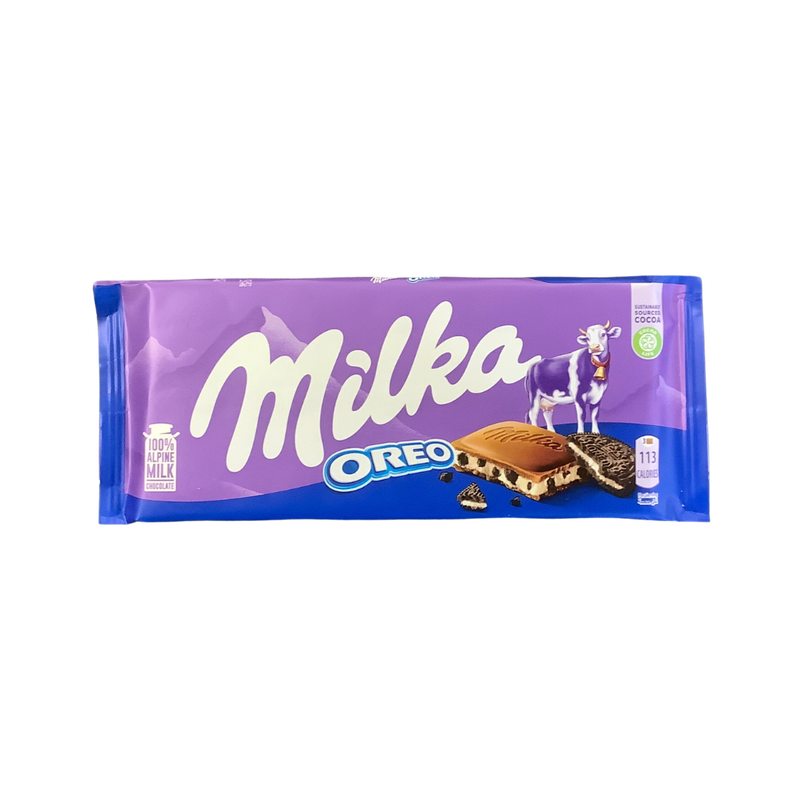 Milka Milk Chocolate Oreo 100g