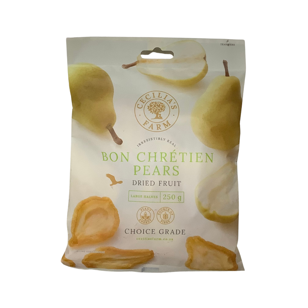 Cecilia&#39;s Farm Bon Chretien Pears Dried Fruit 250g