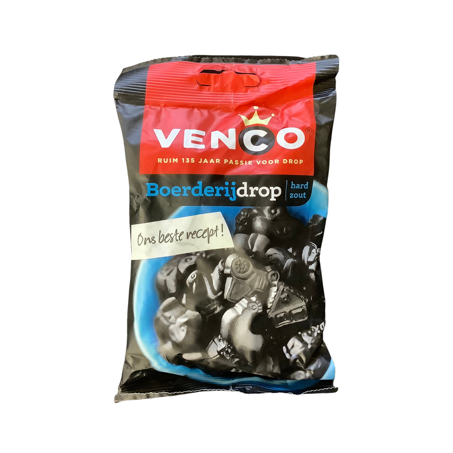 Venco Boerderijdrop Hard Zout 173g