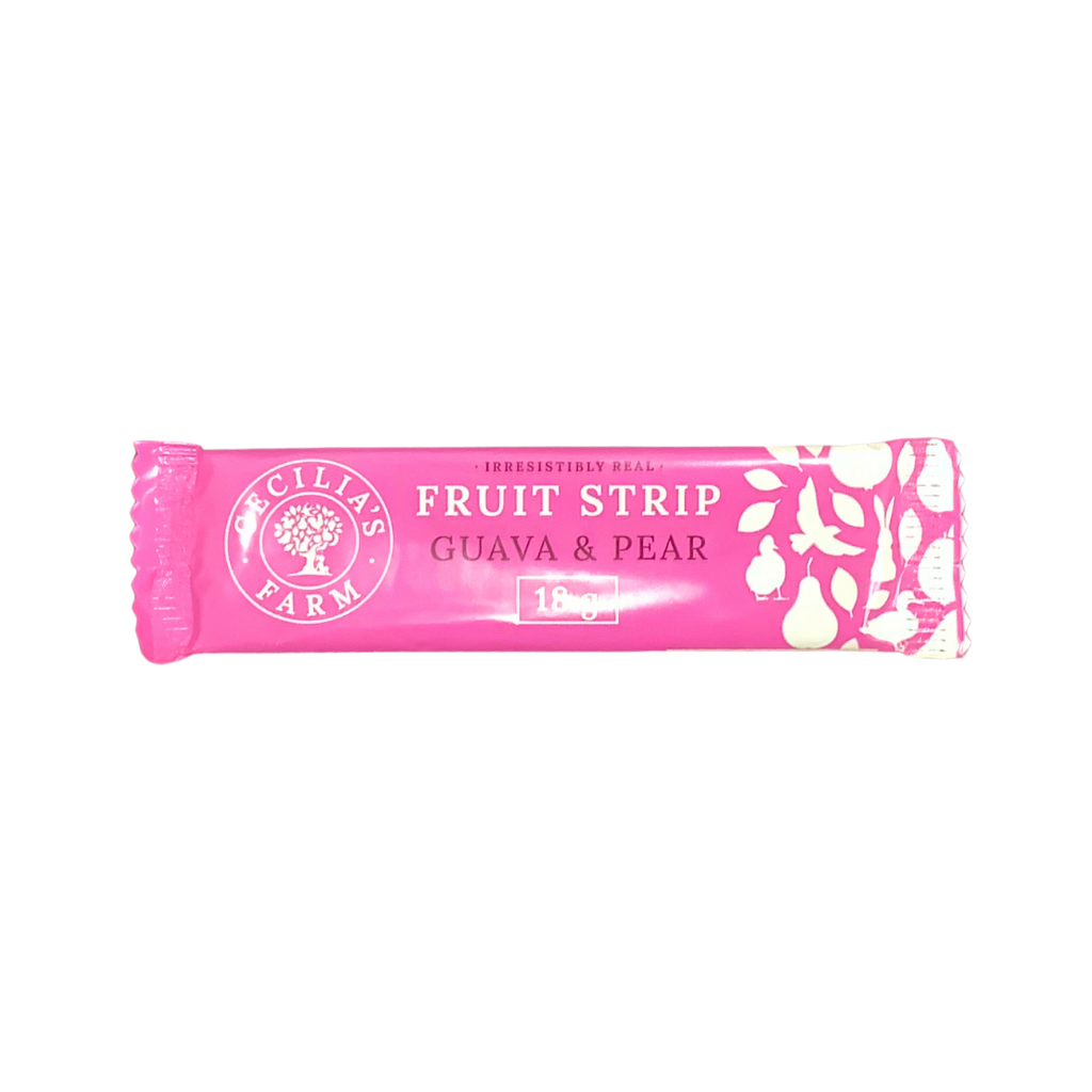 Cecilia&#39;s Farm Fruit Strip Guava &amp; Pear 18g