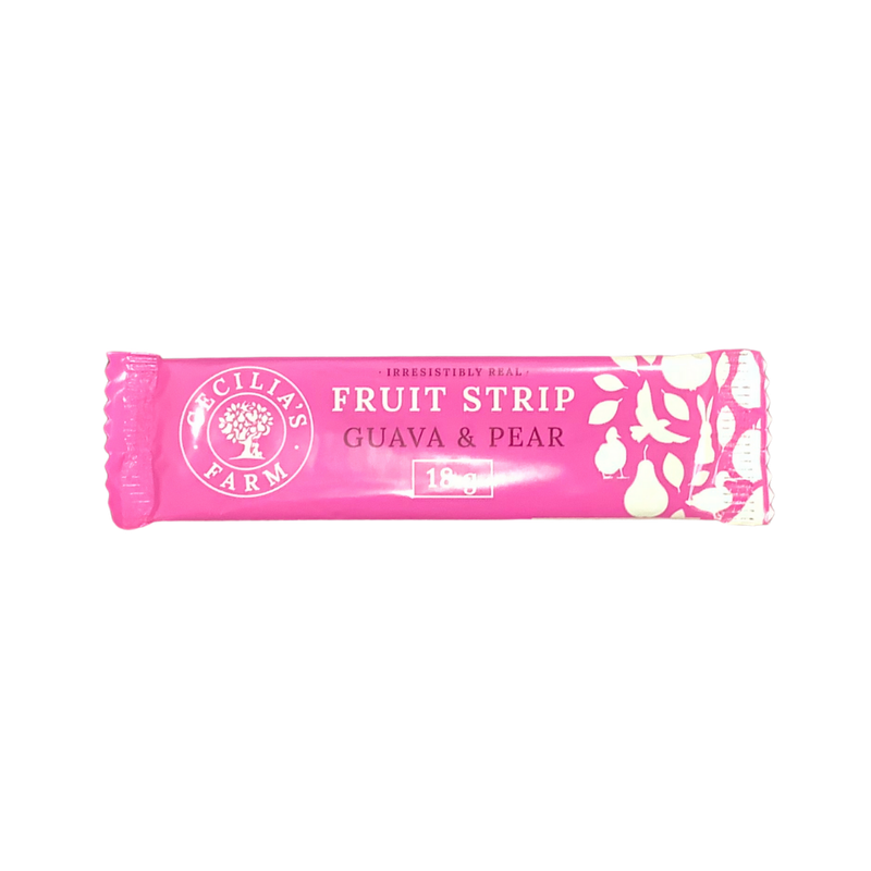 Cecilia&#39;s Farm Fruit Strip Guava &amp; Pear 18g