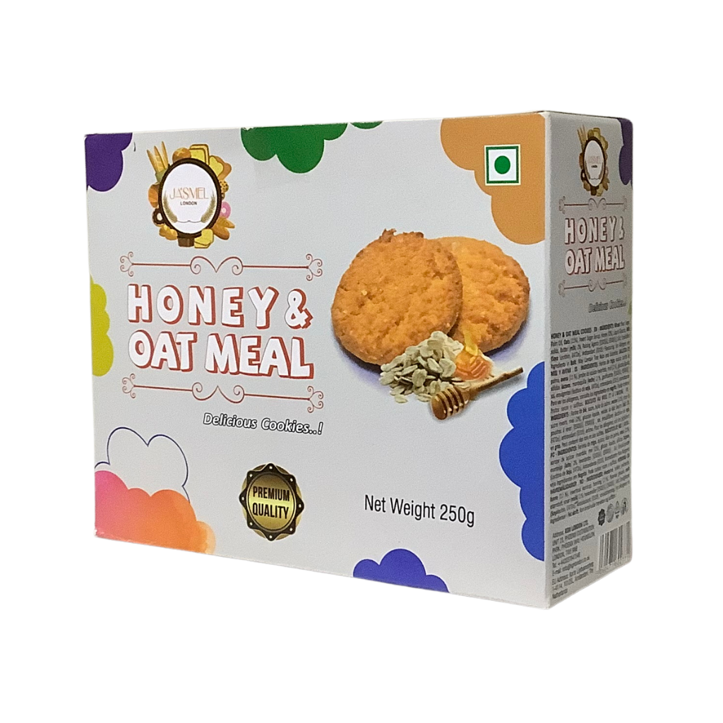 Jasmel Honey &amp; Oatmeal Cookies  250g