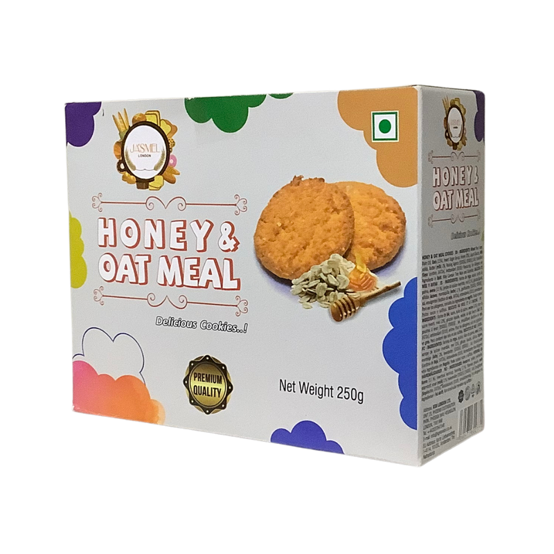 Jasmel Honey &amp; Oatmeal Cookies  250g