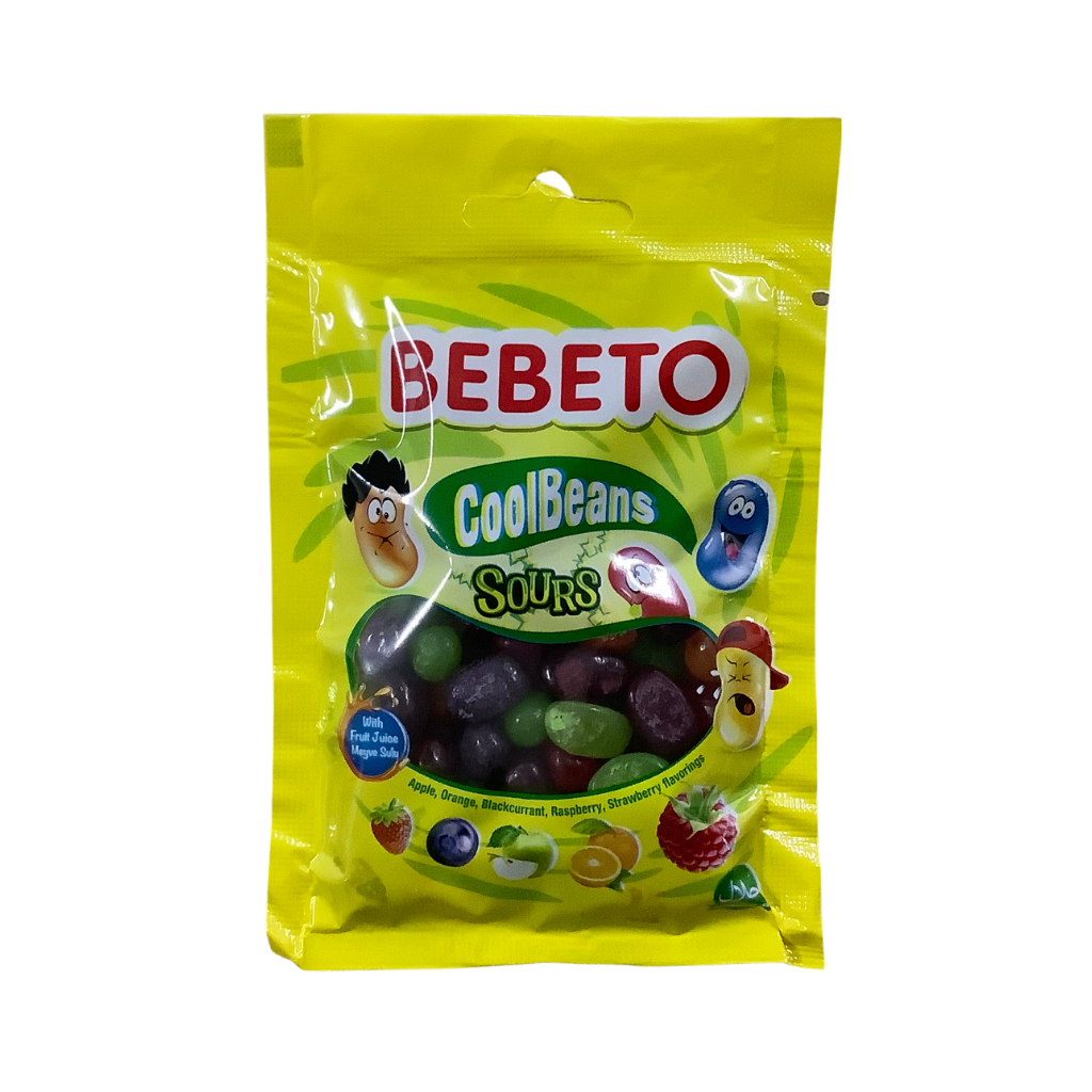 Bebeto Cool Beans Sours 80g