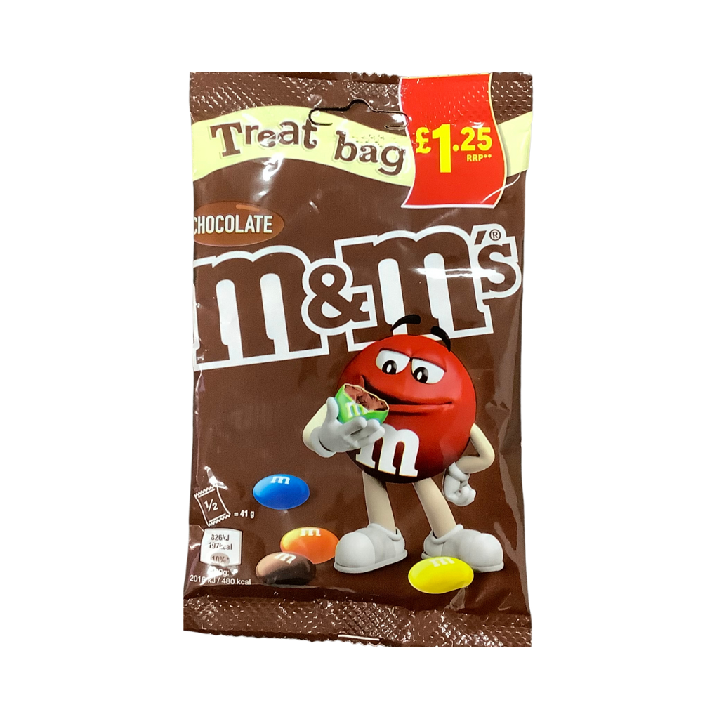 M&amp;M&#39;s Chocolate Treat Bag 82g