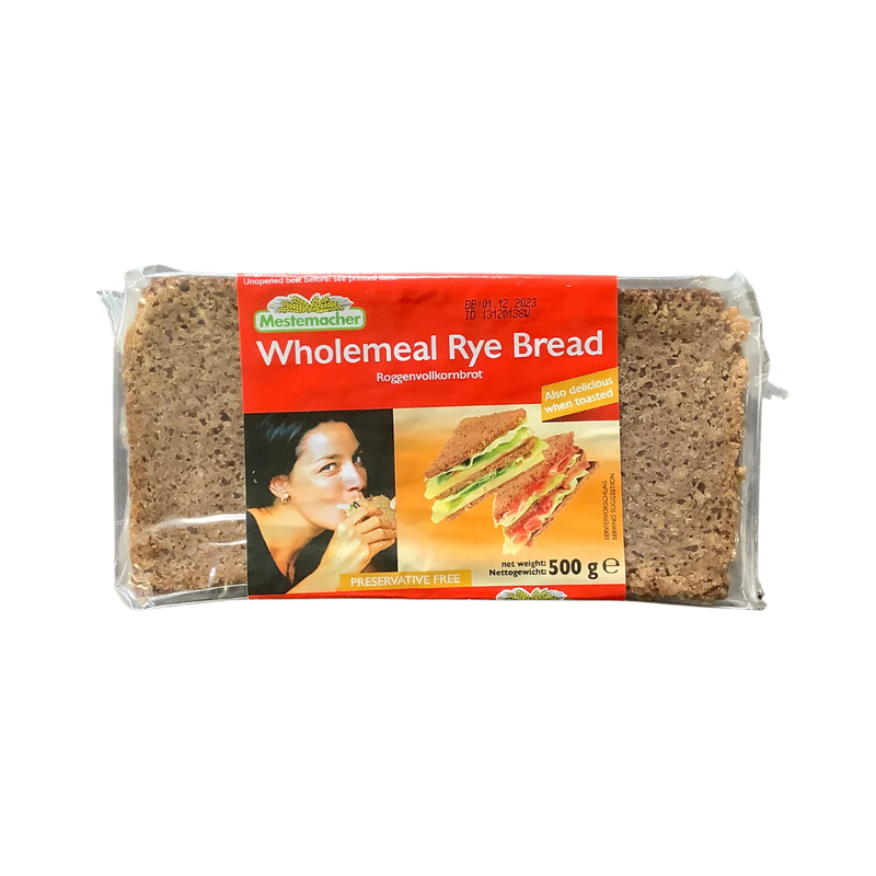 Mestemacher Wholemeal Rye Bread 500g
