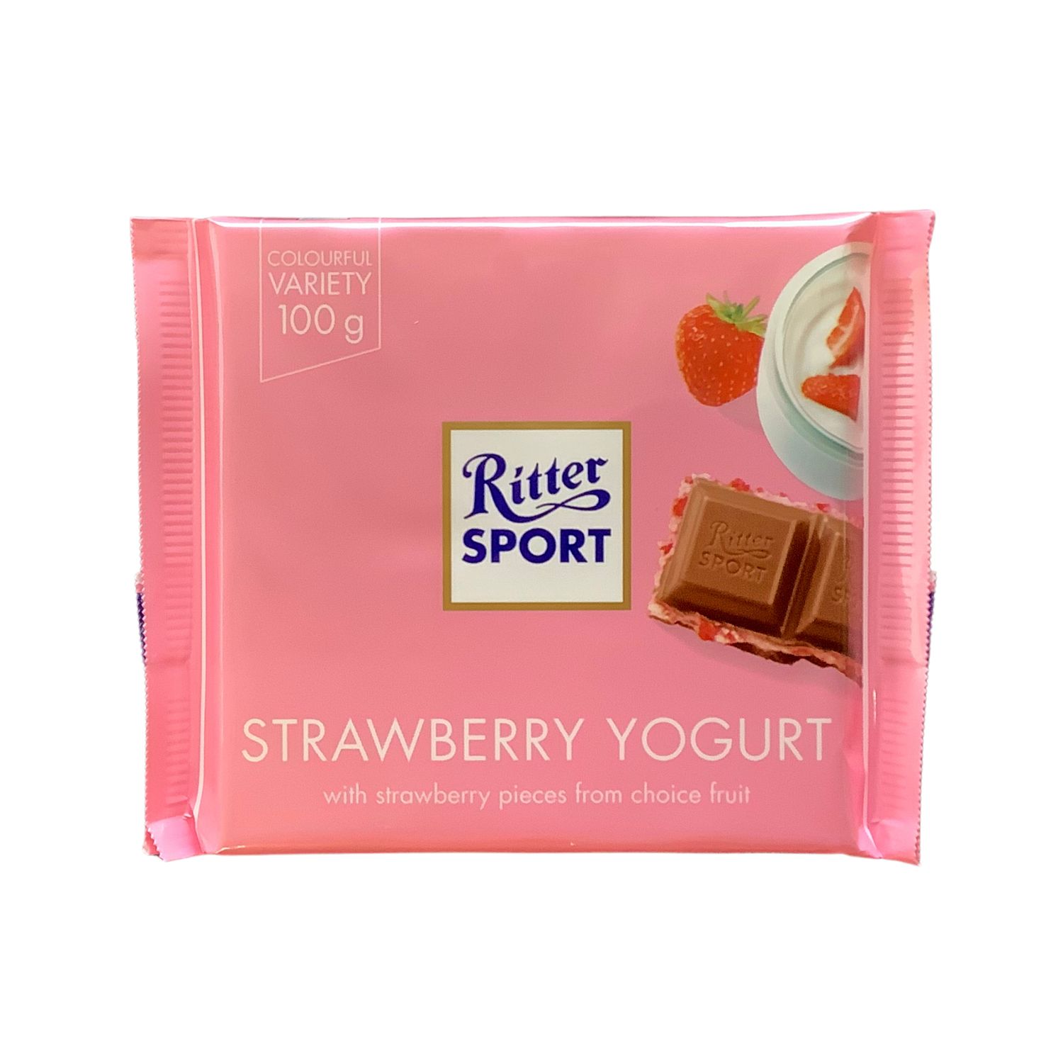 Ritter Sport Strawberry Yogurt 100g