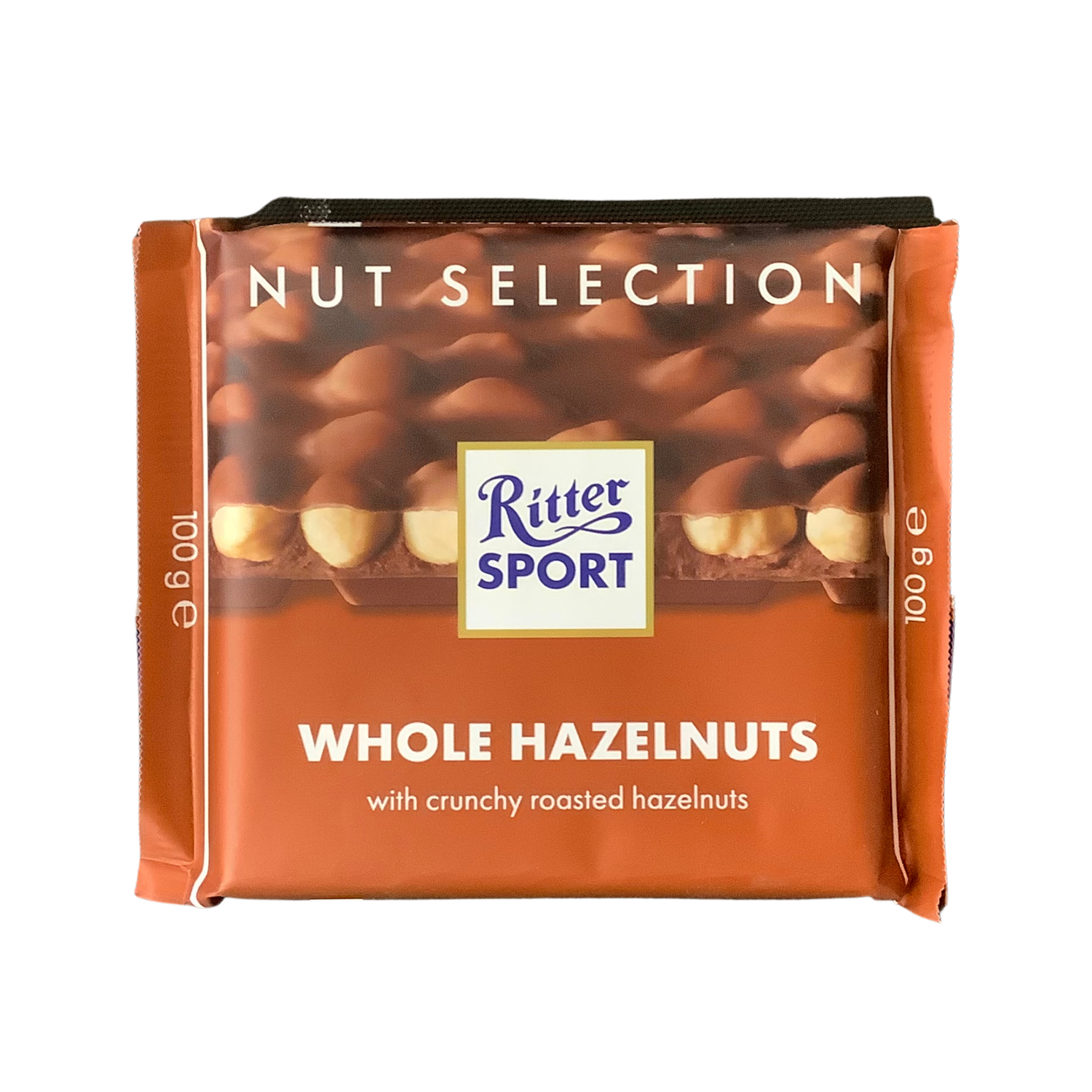 Ritter Sport Milk  Chocolate With Whole Hazelnuts  100g