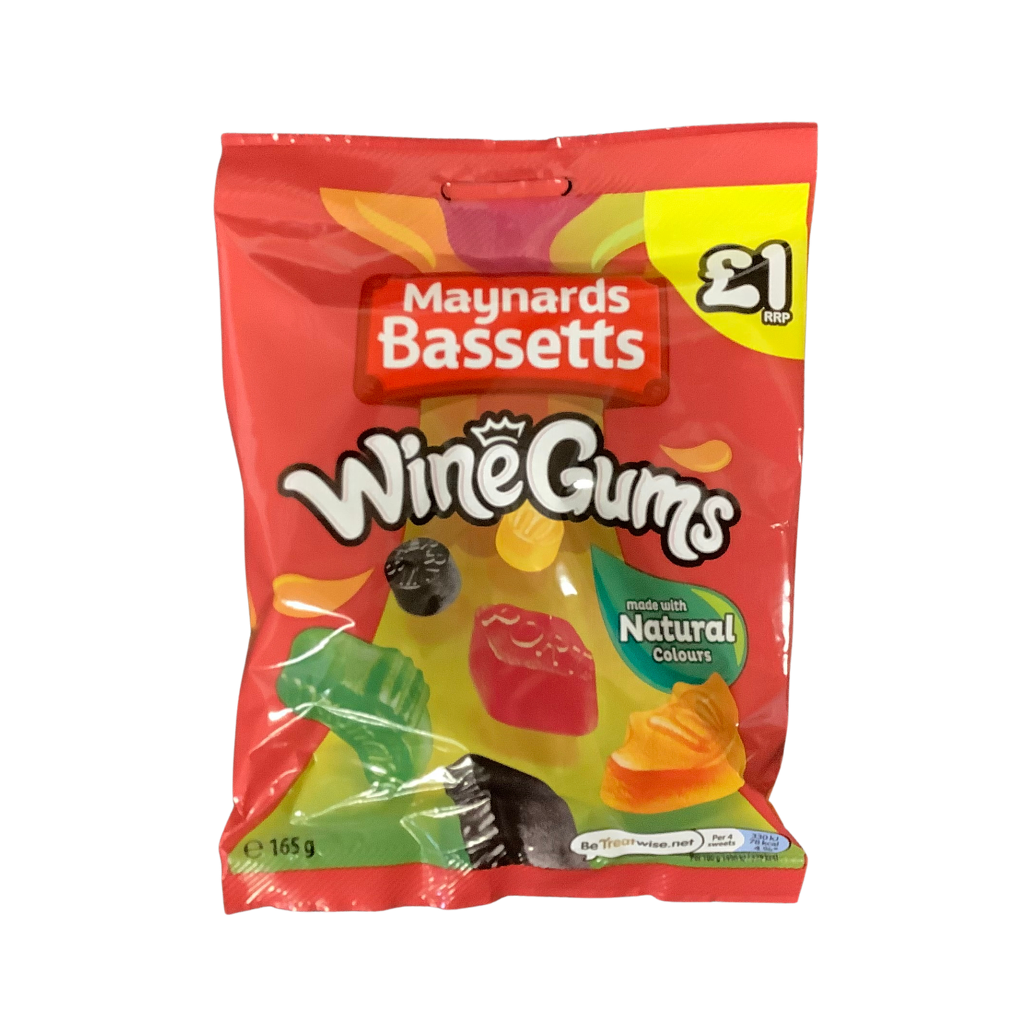 Maynards Bassetts Wine  Gums 165g