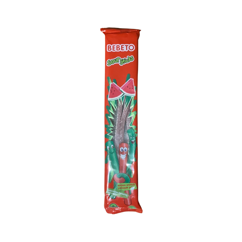 Bebeto Sour Sticks Watermelon Flavoured