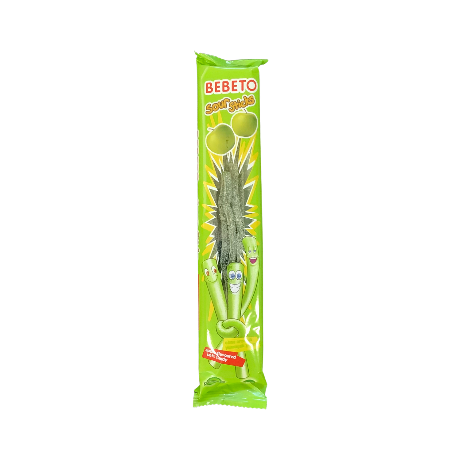 Bebeto Sour Sticks Apple Flavoured 35g