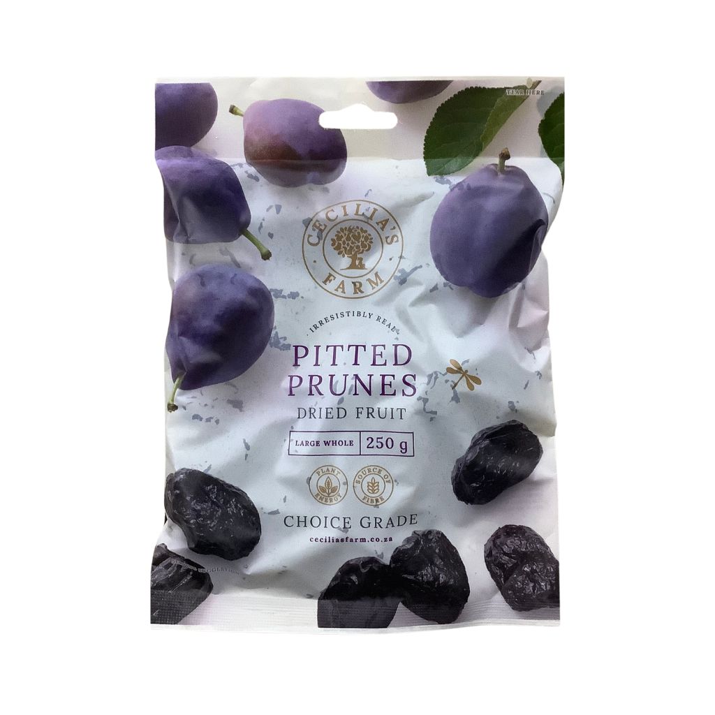 Cecilia&#39;s Farm Pitted Prunes Dried Fruit 250g