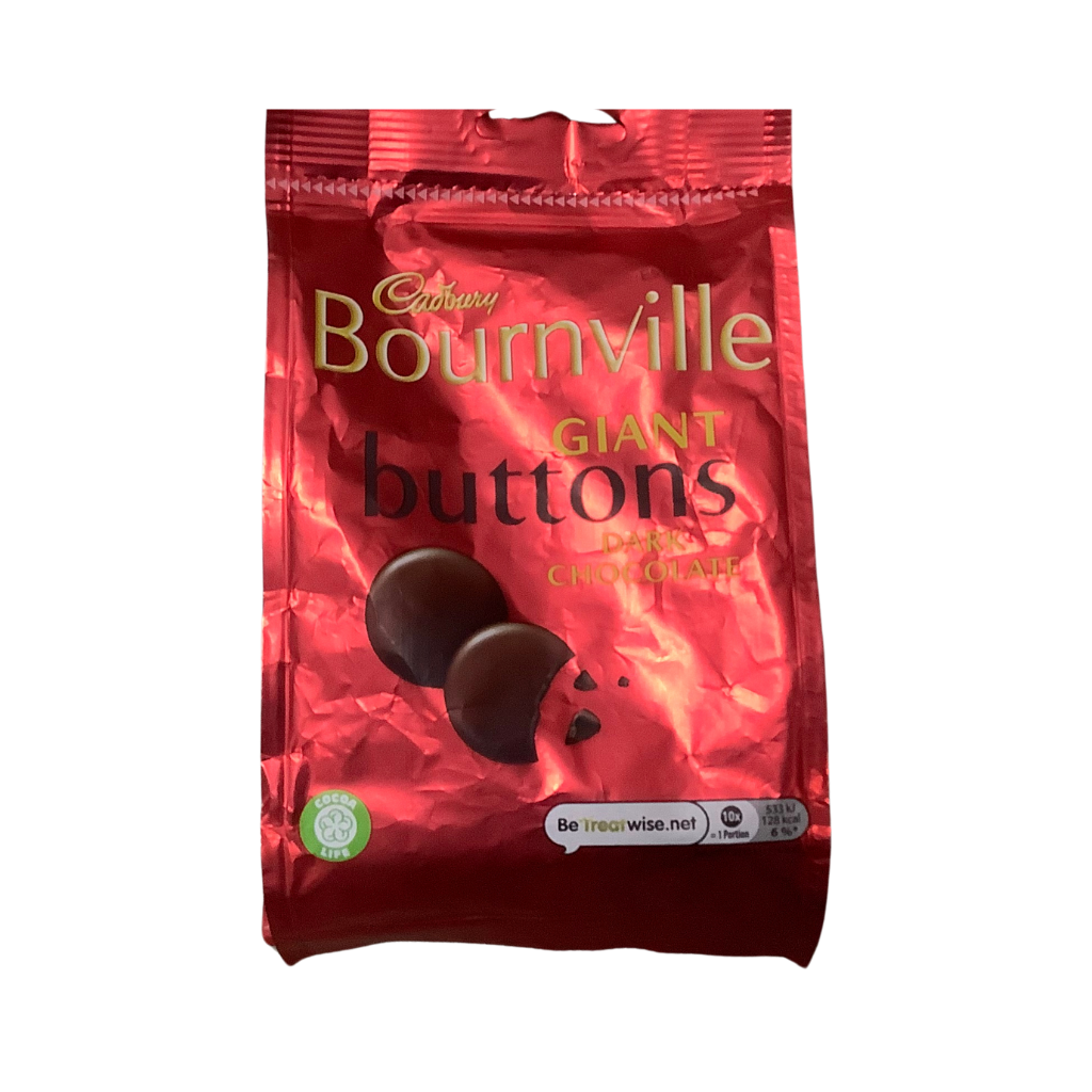 Cadbury Bournville Giant Buttons Dark 110g