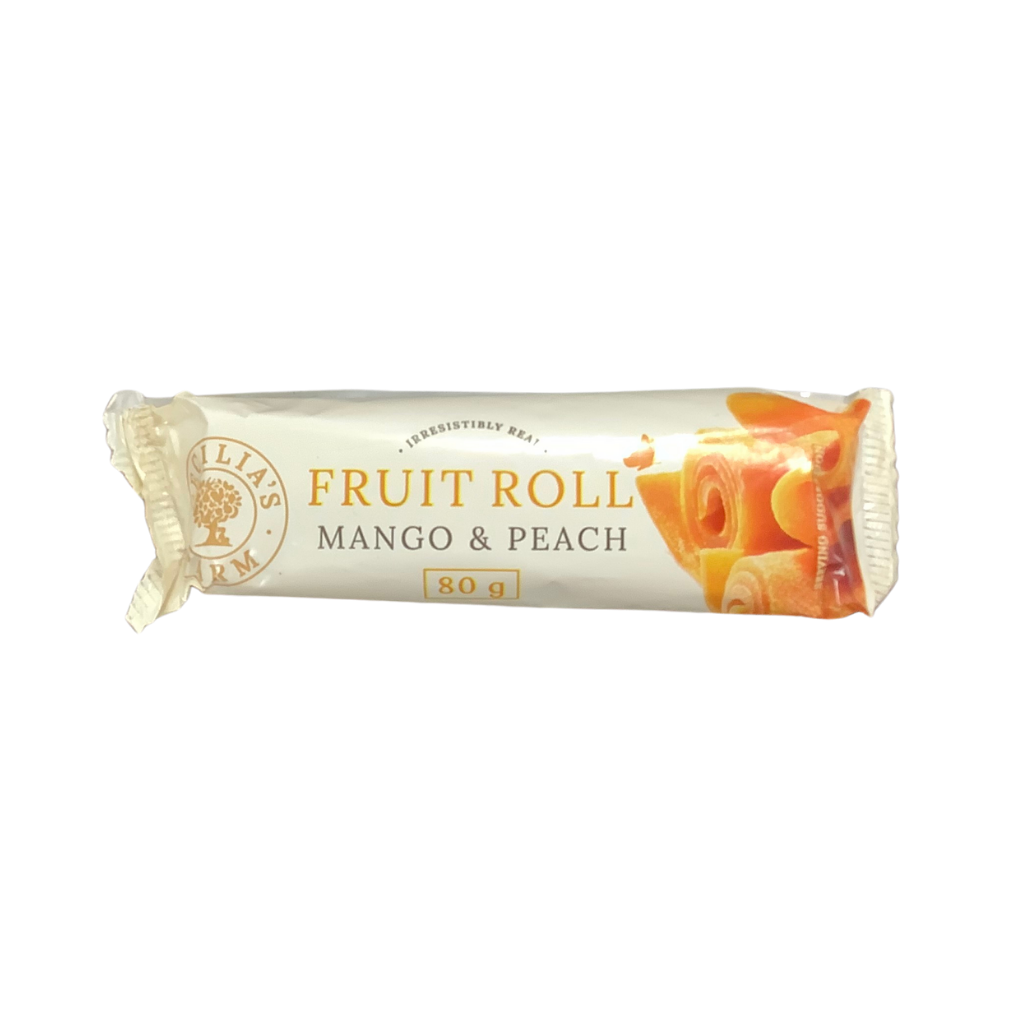 Cecilia's Farm Fruit Roll Mango &amp; Peach 80g