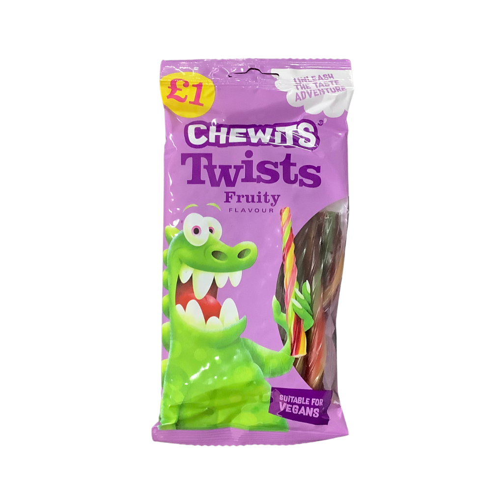 Chewits Twists Fruity Flavour 200g