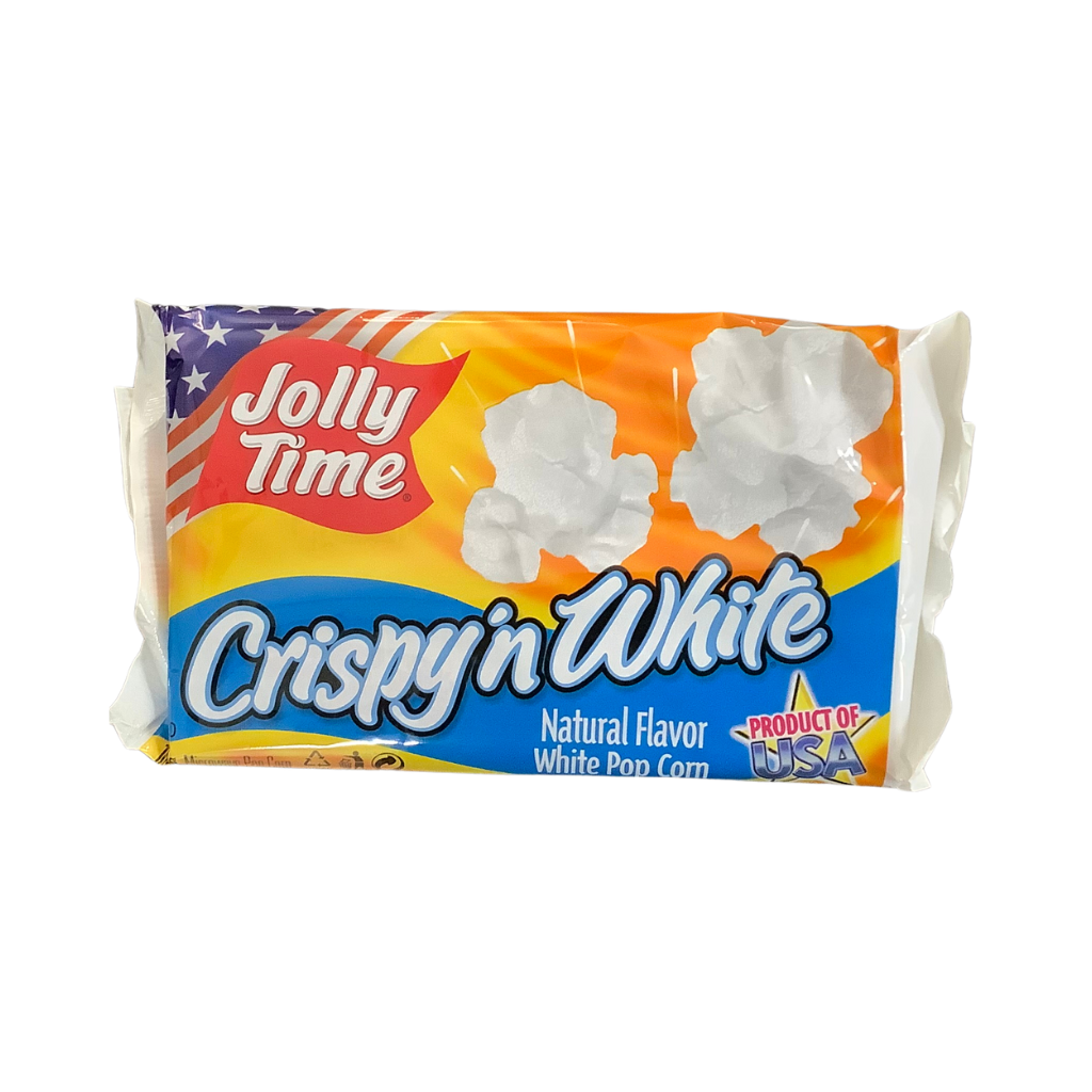 Jolly Time Crispy White Natural Popcorn 100g