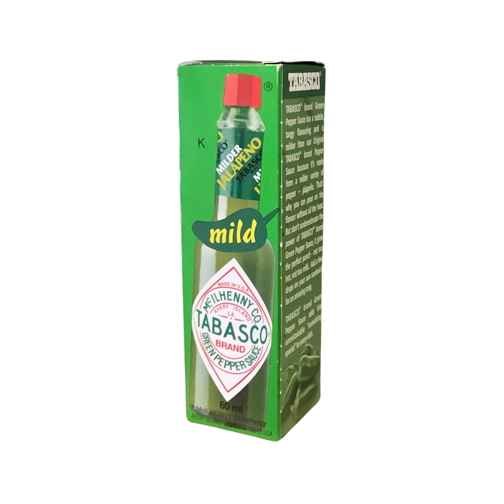 Tabasco Green Pepper Sauce Mild 60ml