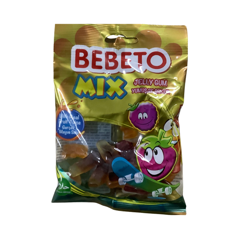 Bebeto Mix Jelly Gum 80g
