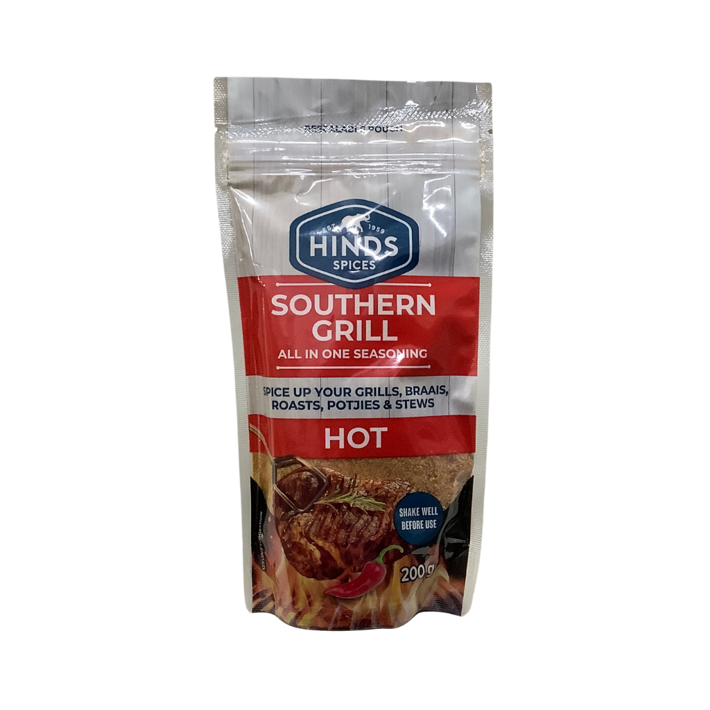 Hinds Southern Grill All In One Seasoning Hot 200g