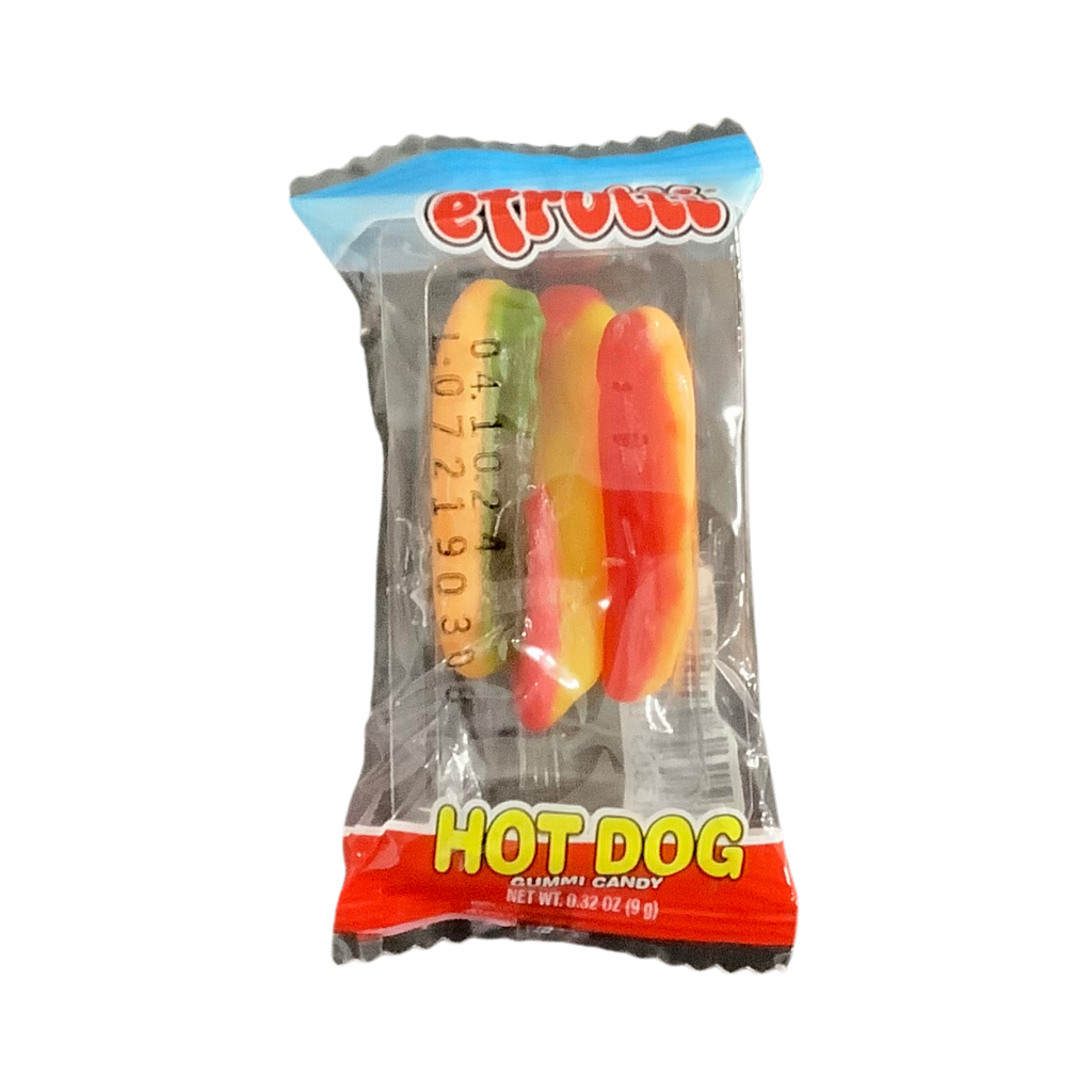 eFrutti Hot Dog Gummi Candy 9g