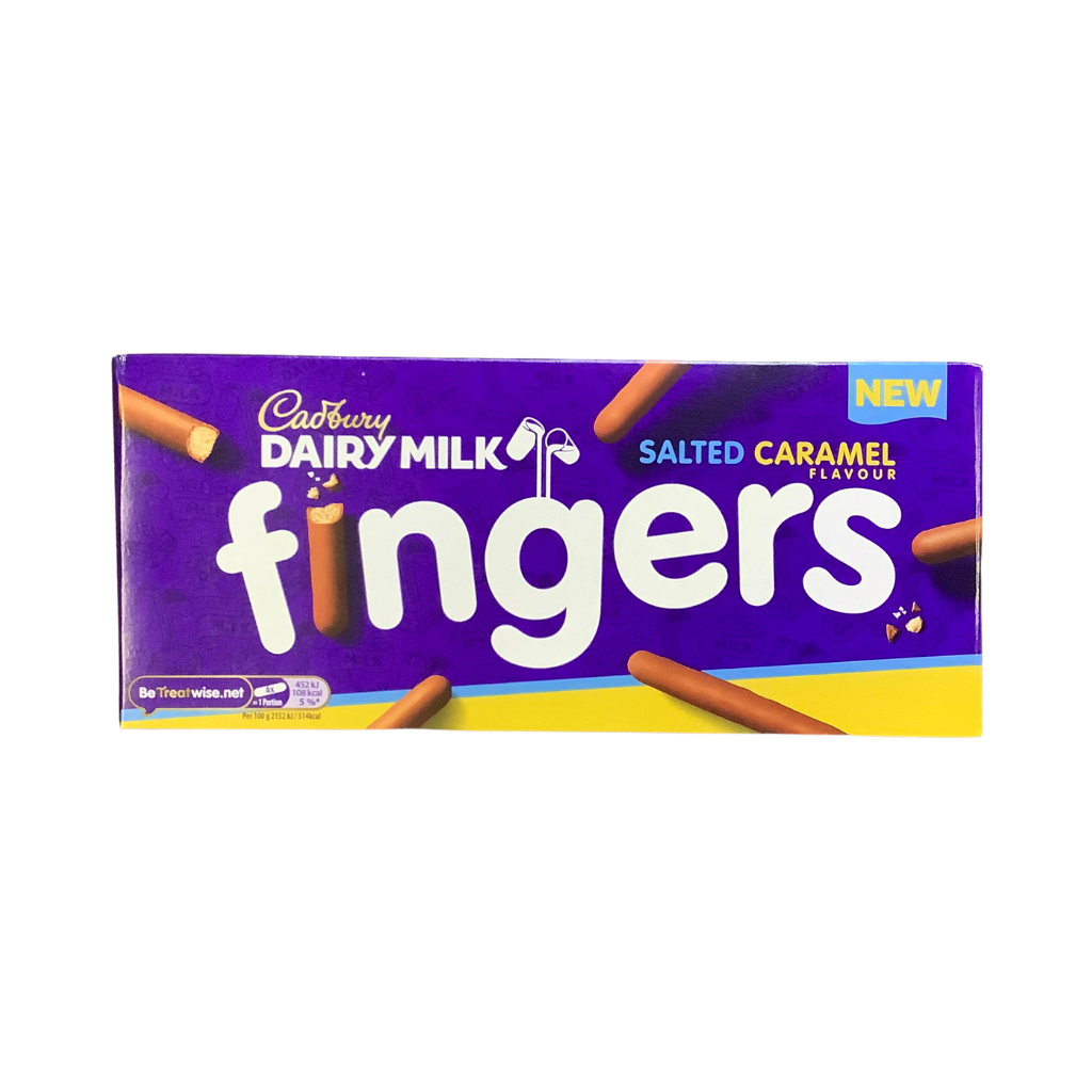 Cadbury Fingers Salted Caramel Flavour 114g