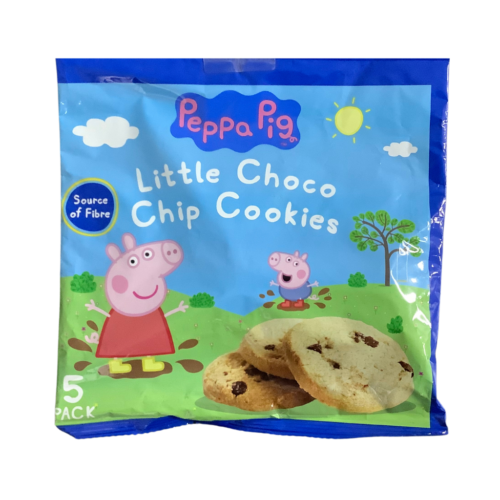 Peppa Pig Little Choco Chip Cookies 5 x 20g