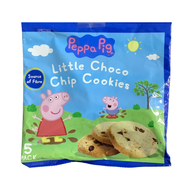 Peppa Pig Little Choco Chip Cookies 5 x 20g