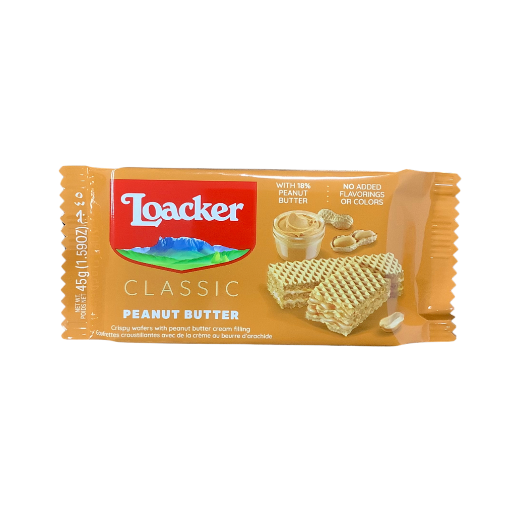 Loacker Classic Peanut Butter 45g