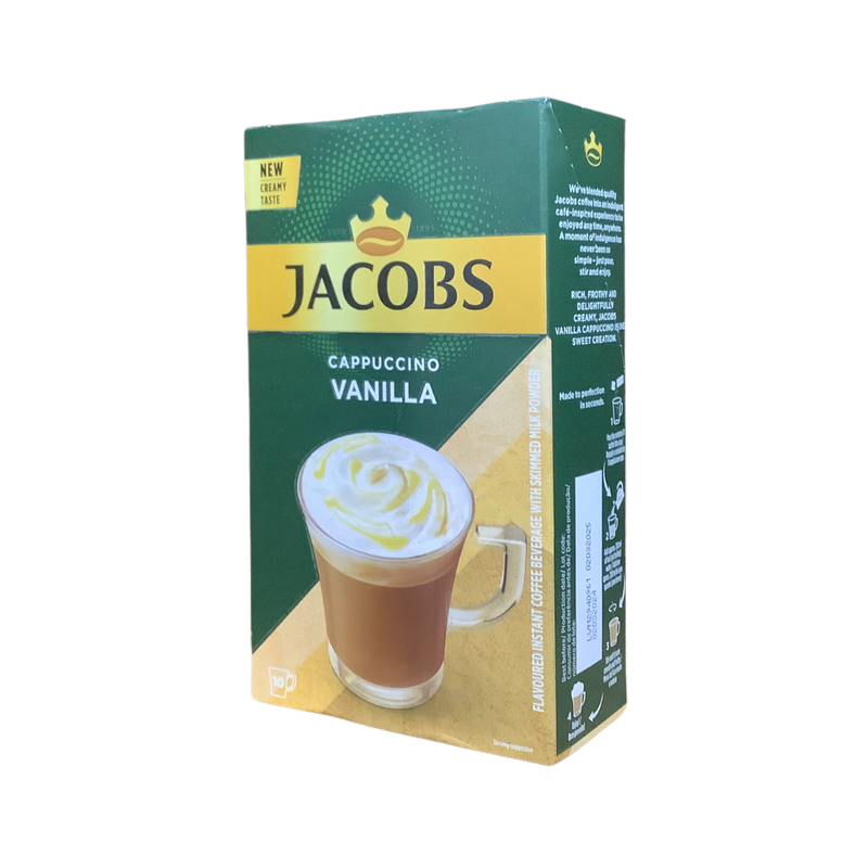 Jacobs Cappuccino Vanilla Sachets 10&#39;s