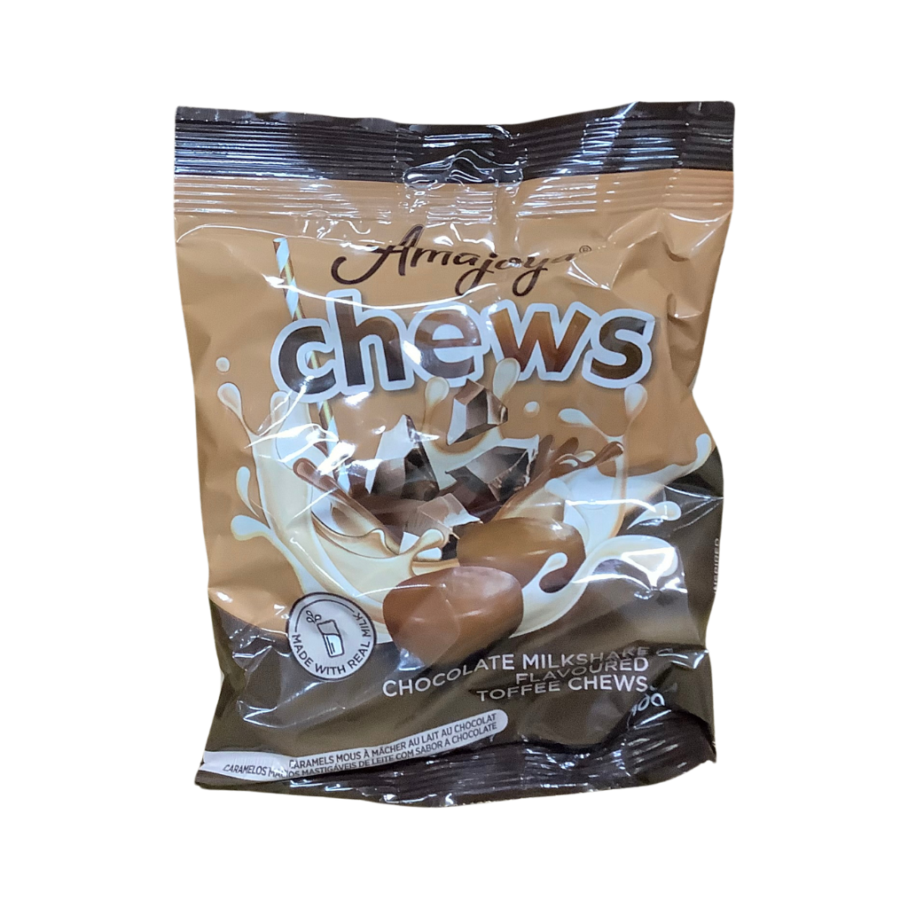 Amajoya Chews Chocolate Milkshake Flavour 100g