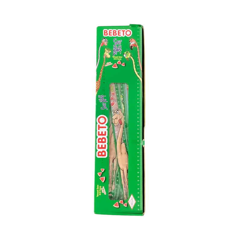 Bebeto Sour Blast Belt Watermelon 48 x 15g
