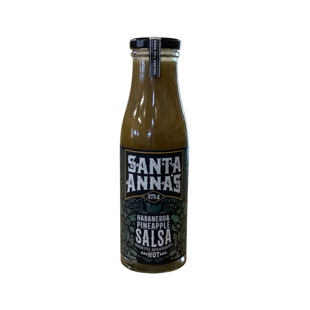 Santa Anna Habanero &amp; Pineapple Salsa Hot 375g