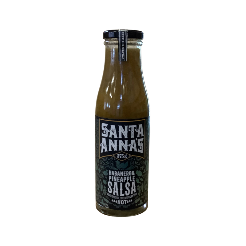 Santa Anna Habanero &amp; Pineapple Salsa Hot 375g