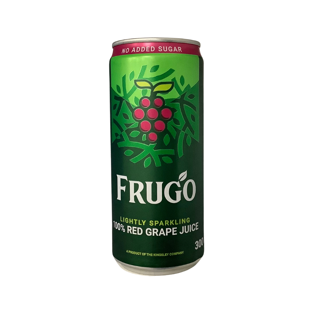 Frugo Lightly Sparkling 100% Red Grape Juice 300ml