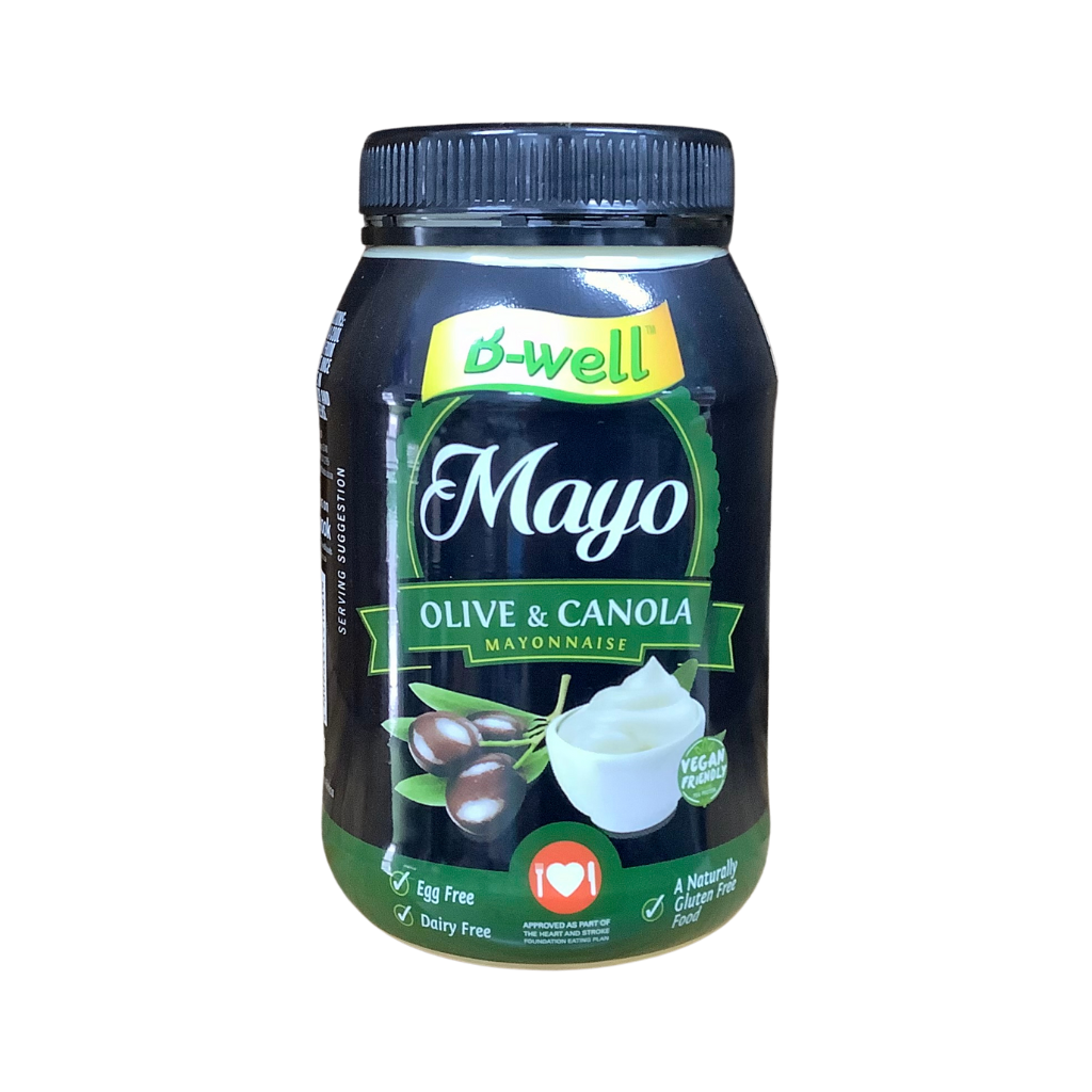 B-well Mayo Olive &amp; Canola Mayonnaise 740g