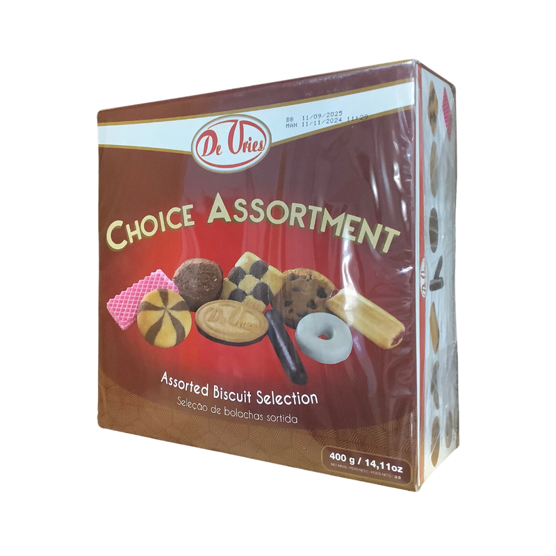 De Vries Choice Assortment Biscuits 400g