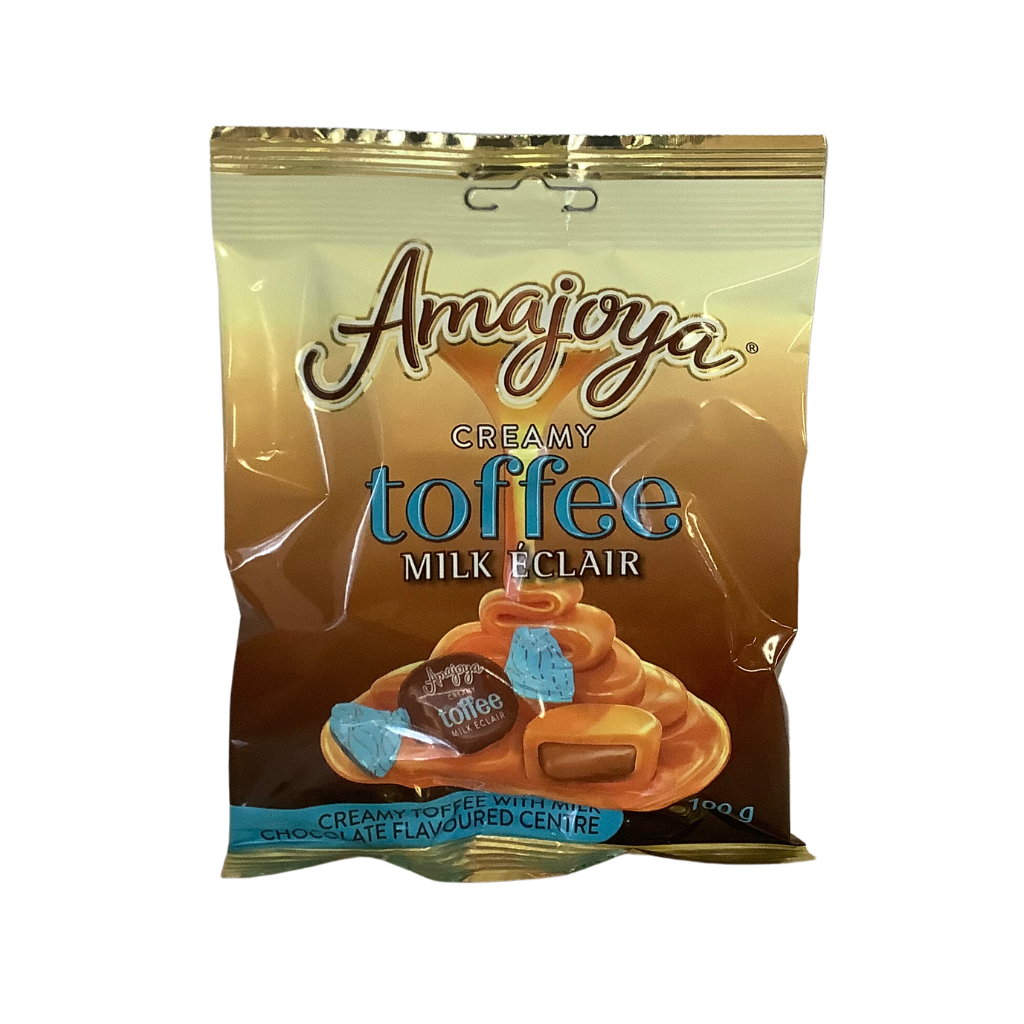 Amajoya Creamy Toffee Milk Eclair 100g