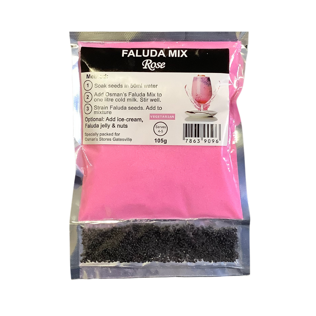 Faluda Mix Rose  with Faluda Seeds 105g