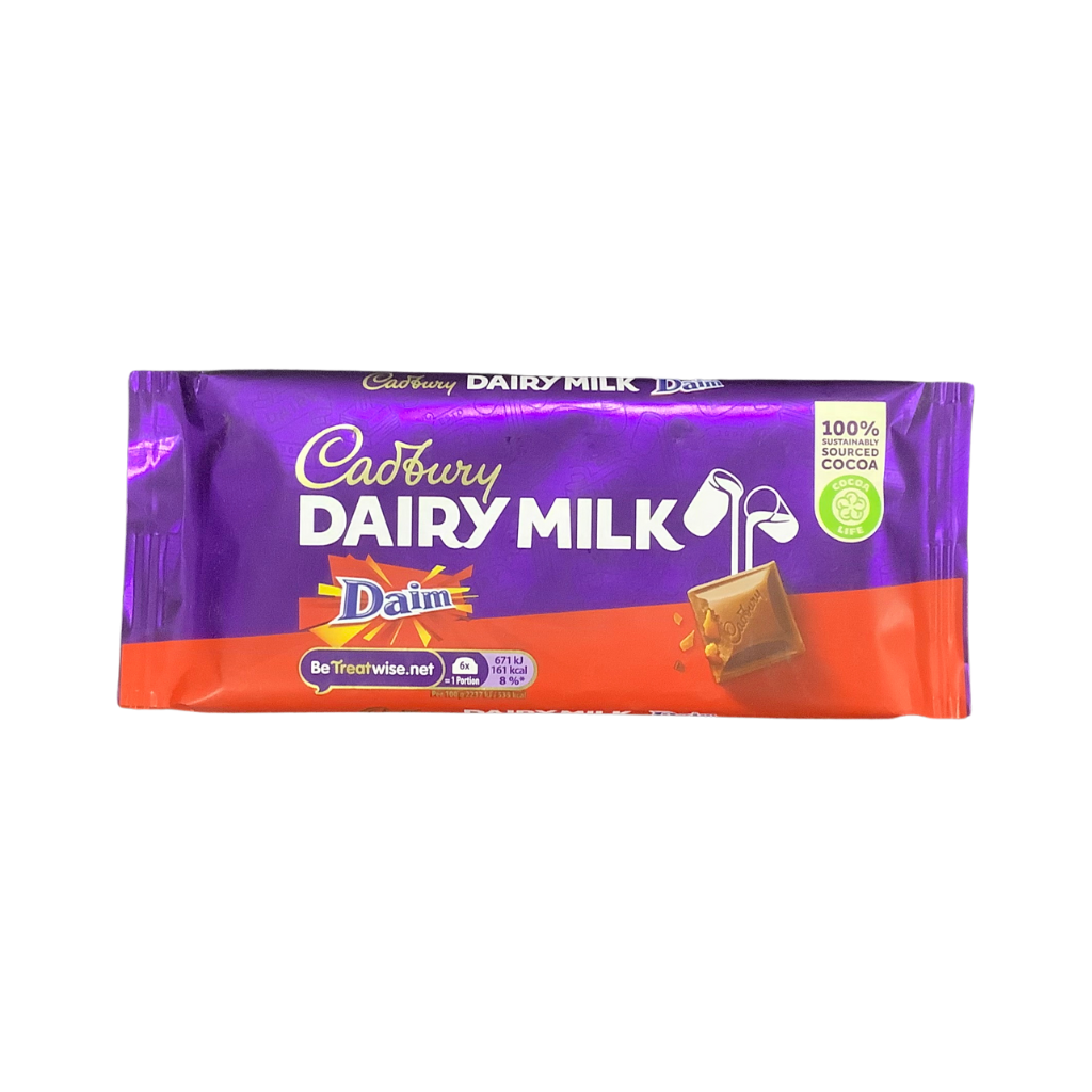 Cadbury Dairy Milk  Daim 120g