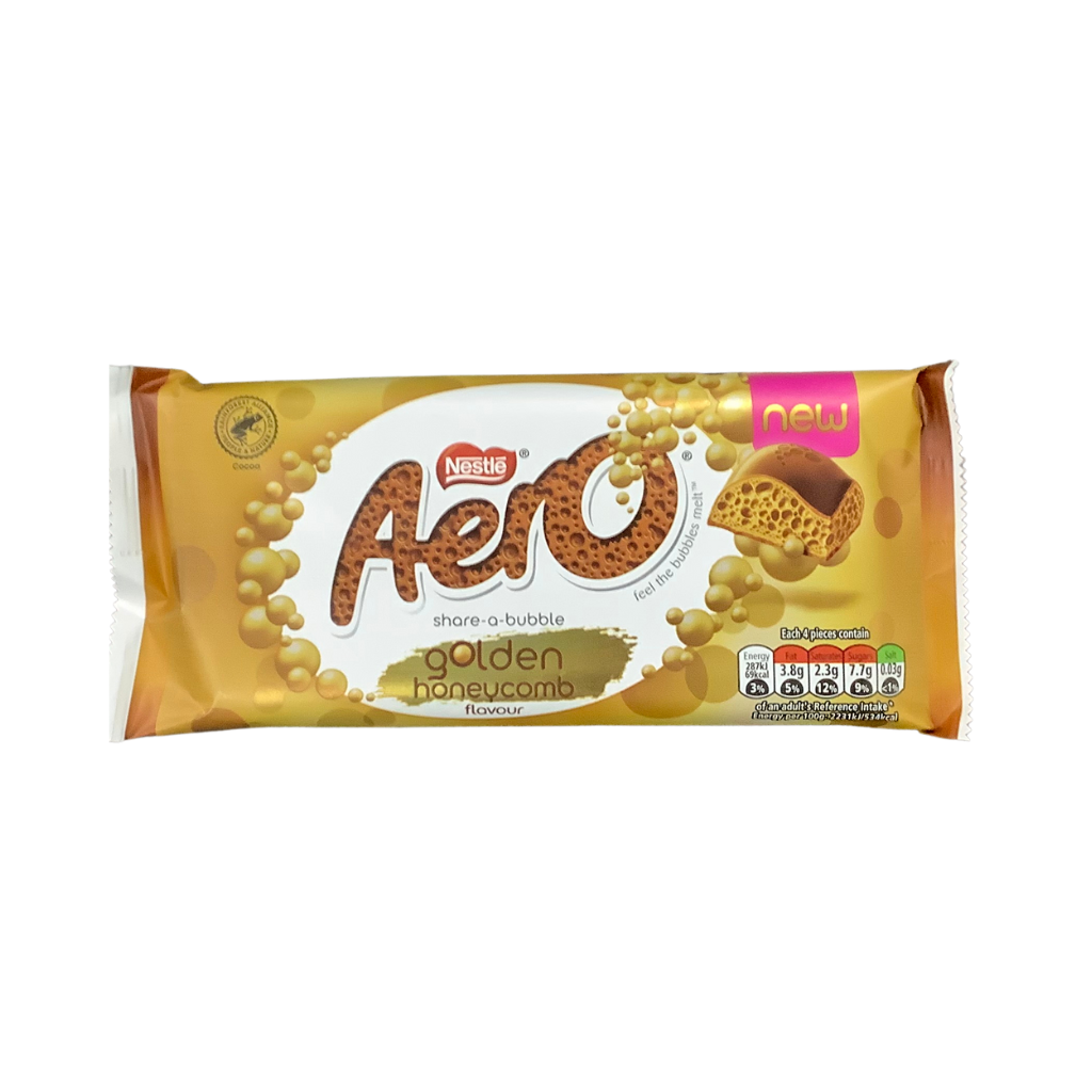 Nestle Aero Golden Honey Comb Flavour 90g