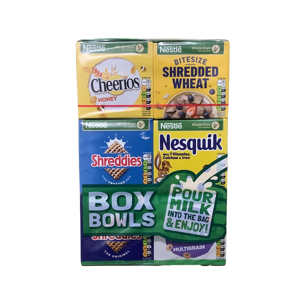 Nestle 6 Box Bowls Cereals