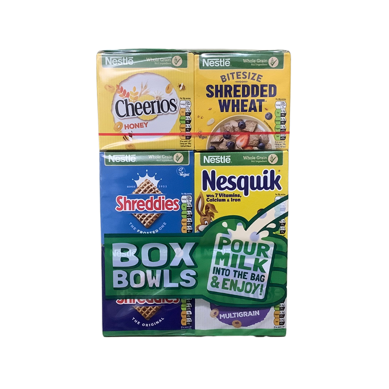 Nestle 6 Box Bowls Cereals