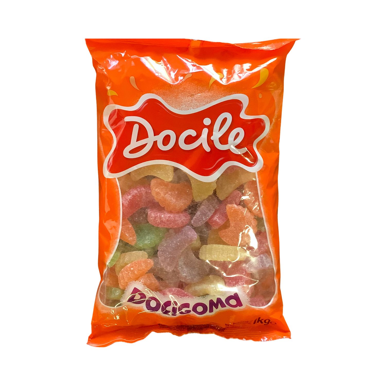 Docile Gummy Fruit Slices 1kg