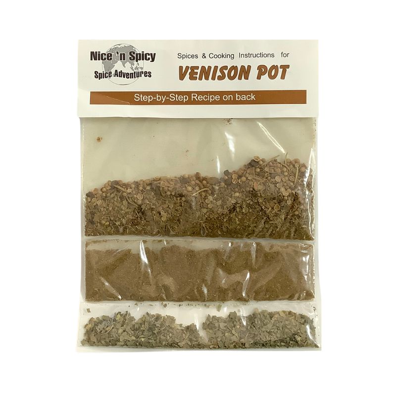 Nice &amp; Spicy Venison Pot 20g