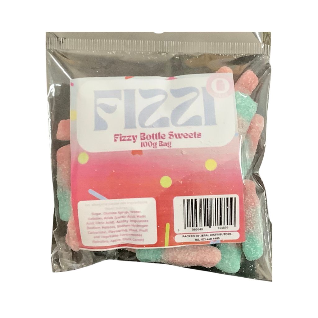 Fizzy Bottle Jellies 100g
