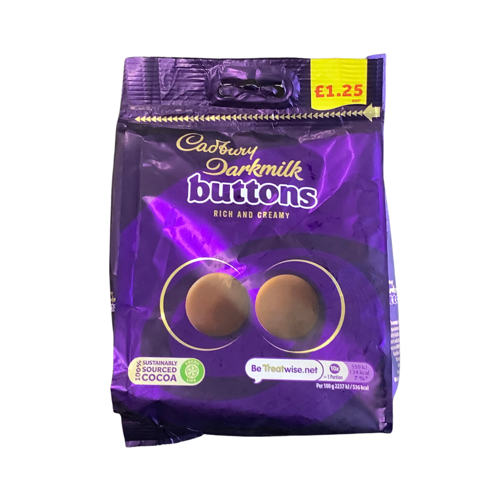 Cadbury Darkmilk Buttons Pouch