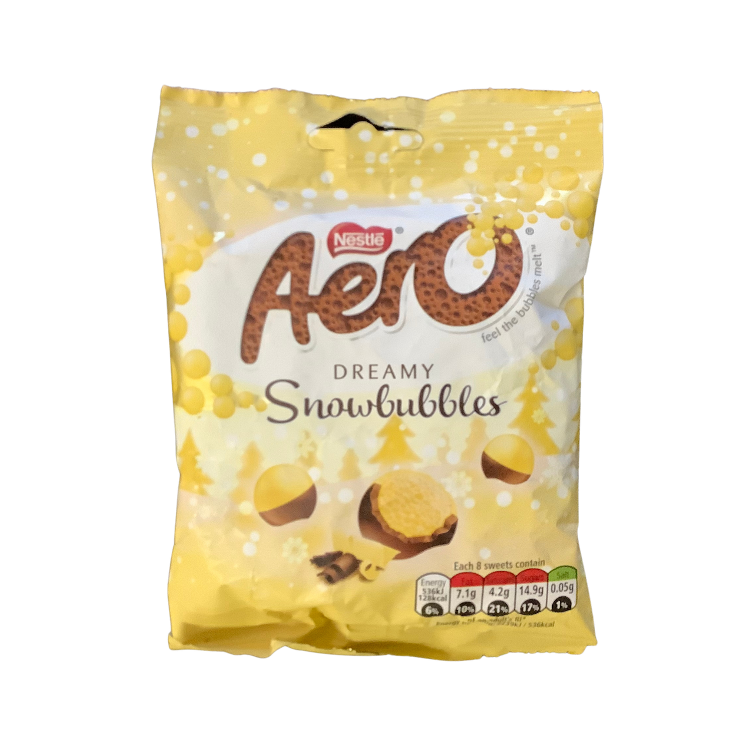Nestle Aero Dreamy Snowbubbles Pouch 92g
