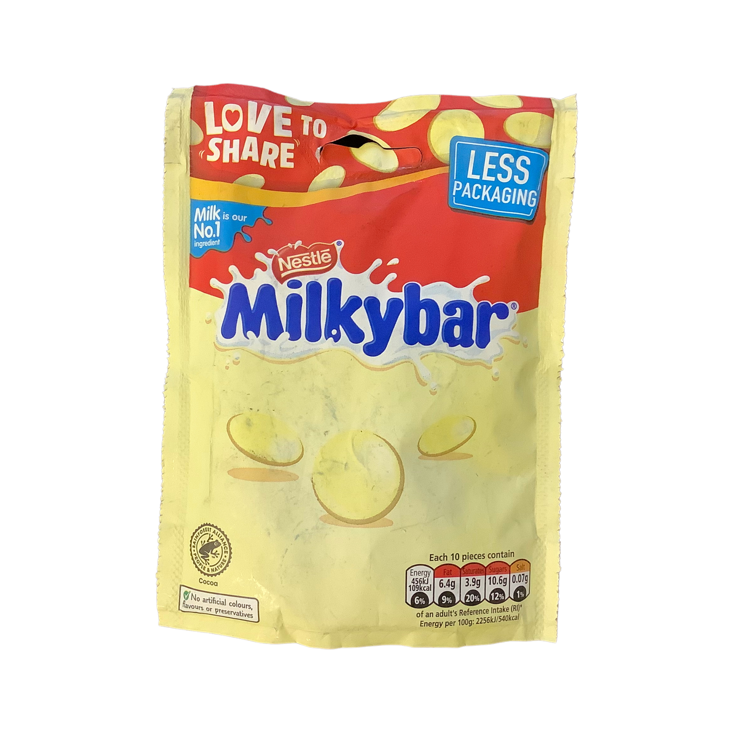 Nestle Milkybar Button Pouch 94g