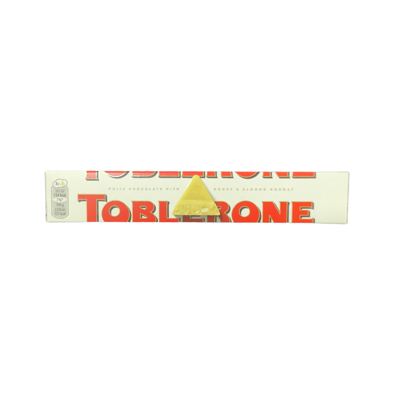Toblerone Swiss White Chocolate 100g
